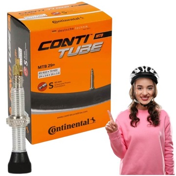 DĘTKA ROWEROWA OPONA 42 MM DO ROWERU WENTYL CONTINENTAL MTB 29 PLUS