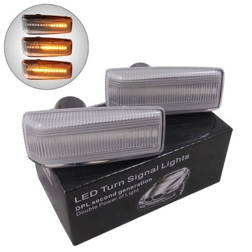 DYNAMICKÉ SMĚROVKY LED MERCEDES W124 W201 190 W129 W140 W202