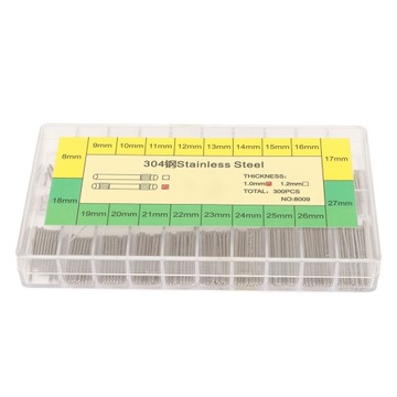 300 szt. 1.0mm bransoletka do zegarka Pin ze