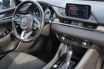 Mazda 6 III Sport Kombi Facelifting 2018 2.0 Skyactiv-G 145KM 2022 Mazda 6 aut Krajowa Biała Perła ACC HUD Blis Full-LED ogrzew.Kierow.+Fotele, zdjęcie 19