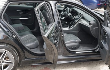 Mercedes Klasa C W206 Kombi Plug-In 2.0 300e 313KM 2023 Mercedes C300e 313 koni 2xAMG Panorama Hak Blis Webasto Ambiente LKA Hi-Fi, zdjęcie 20