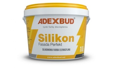 Farba fasadowa silikonowa biała 10L Fasada Perfekt