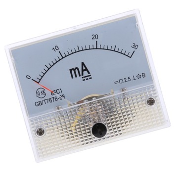 2 шт. Амперметр 85C1 и 91C4 Индикатор амперметра постоянного тока на панели тока