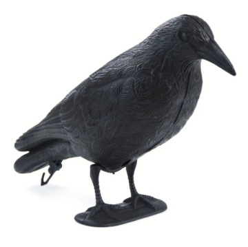 Садовая фигурка ворон 38x11x13см