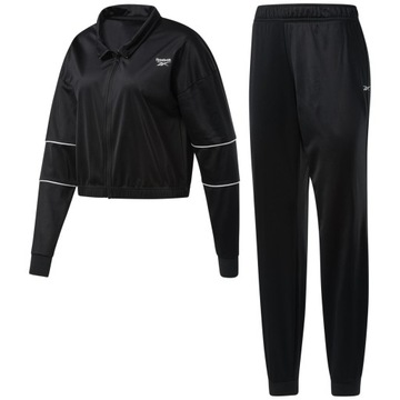 Komplet dresowy Reebok damski czarny, r. M