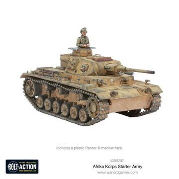 BOLT ACTION Африканский корпус Стартовая армия