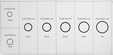 НАДУВАННЫЕ МЕДНЫЕ ШАЙБЫ НАБОР МЕДНЫХ ШАЙБ MIX COPPER 95 EL