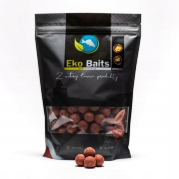 Ekobaits Kulki Proteinowe Brown Truskawka 16mm