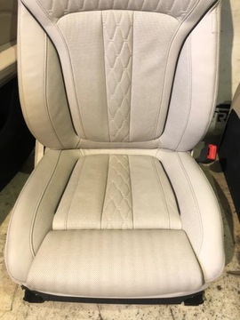 ОБИВКА СИДЕНИЙ BMW X5 G05 ИНДИВИДУАЛЬНЫЙ КОМФОРТ, С ПОДОГРЕВОМ, ВЕНТИЛЯЦИЕЙ, ПАМЯТЬ E