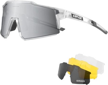 SPOLARYZOWANE OKULARY ROWEROWE SPORTOWE OKULARY