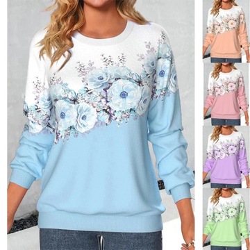 Autumn Winter Crew Neck Pullover Fashion Clothes N