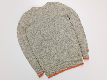 SUPERDRY PREMIUM VINTAGE Sweter z WEŁNĄ r. S