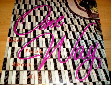 ONE WAY - Don't Think About It - MAXI SP