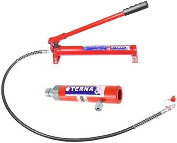 POMPA 10 T TON SIŁOWNIK 10 T TON ROZPIERAK HYDRAULICZNY ŚCIĄGACZ PRASA