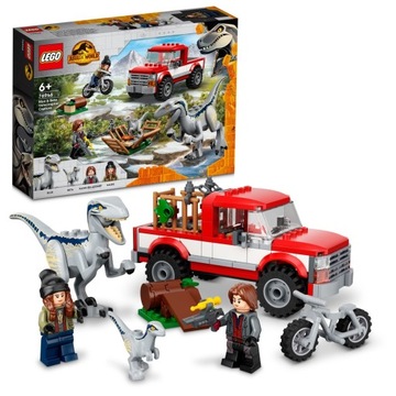 LEGO Jurassic World Schwytanie welociraptor 76946