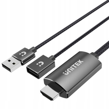 Кабельный кабель Телефон-телевизор USB-HDMI M1104A Unitek