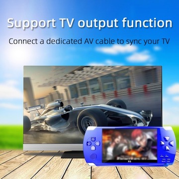 Мини-игровая консоль с ЖК-экраном, быстрый отклик, 8 ГБ памяти USB