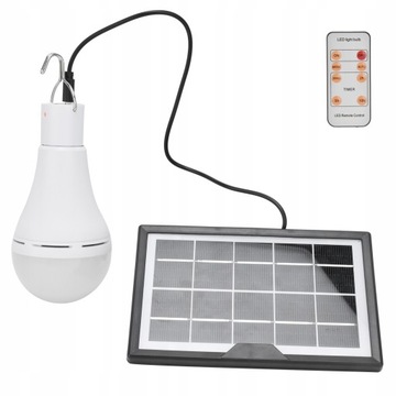 ŻYRANDOL LAMPA SOLARNA LED ŻARÓWKA OGRODOWA