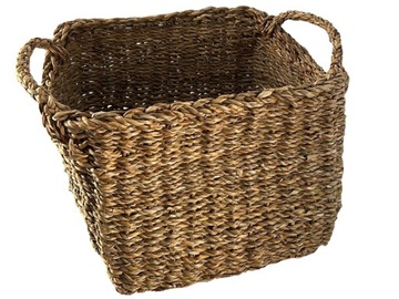 KOSZ PLECIONY NATURALNY ORGANIZER 30X35X40 #2660