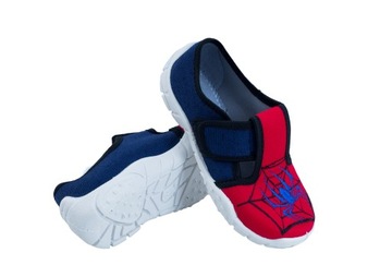 Kapcie na rzepy dziecięce trampki do przedszkola 30 SPIDERMAN papcie buciki