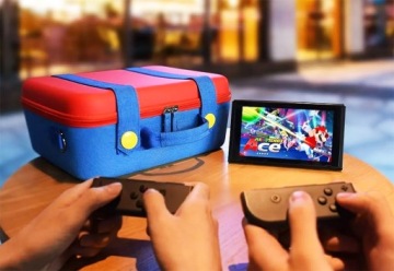 ЧЕХОЛ + СУМКА ДЛЯ NINTENDO SWITCH OLED Super Mario