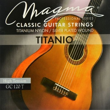 Struny do Gitary Klasycznej - Magma GC120T