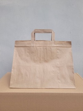 TORBA PAPIEROWA cateringowa eko 32x22x24 250 szt