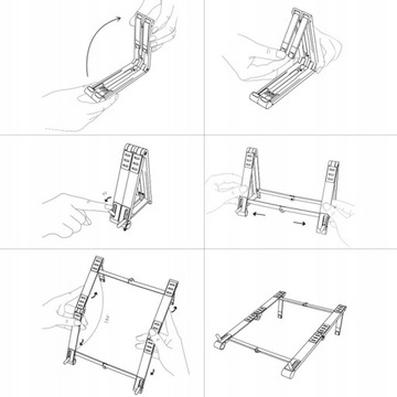 АЛЮМИНИЕВАЯ ПОДСТАВКА, ПОДСТАВКА ДЛЯ ТЕЛЕФОНА ДЛЯ НОУТБУКА
