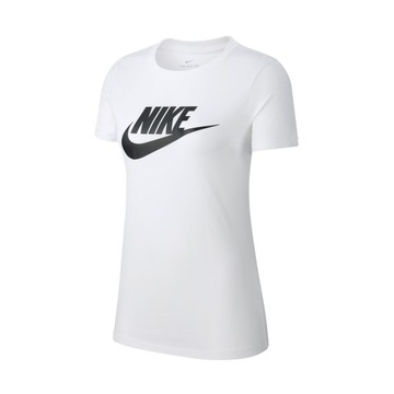 Koszulka damska Nike Tee Essential Icon Future biała BV6169 100 Koszulka da