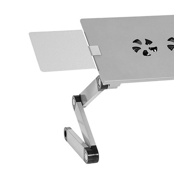 Регулируемая подставка для ноутбука, складная, алюминий.