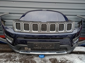 КАПОТ ПЕРЕДНЕЕ КРЫЛО БАМПЕР PDC JEEP COMPASS II FULLED 16r - ДИЗЕЛЬ