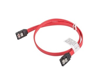 КАБЕЛЬ SATA DATA III (6 ГБ/С), Д/М, 50 СМ С ЗАЩЕЛКАМИ