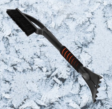 SKROBACZKA ZMIOTKA SZYB LODU 2w1 SKROBAK SZCZOTKA