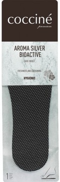 COCCINE WKŁADKA LATEKSOWA ANTYBAKTERYJNA AROMA SILVER BIOACTIVE 45-46