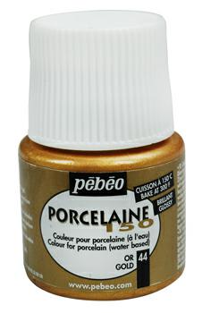 Farba Pebeo Porcelaine 150 - 44 Gold