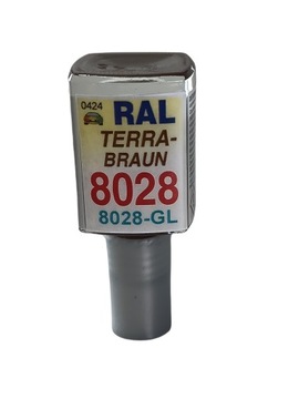 LAKIER SAMOCHODOWY ZAPRAWKA 10ML ARA RAL 8028 TERRA-BRAUN