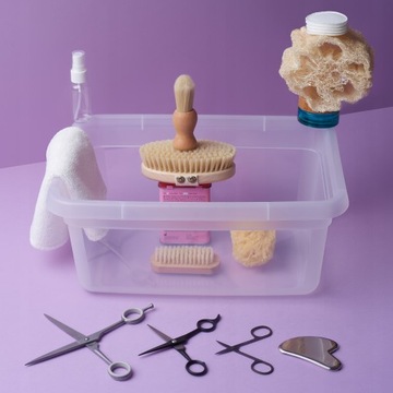 Органайзер Домашний контейнер с крышкой Moxom 1л