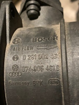 AUDI OE 074906461B VÁHA VZDUCHU