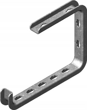 Wspornik ścienno sufitowy ocynk WSS150 170mm, Baks
