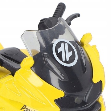 Масштаб 1:16, игрушечный мотоцикл, стоп-звуковой свет