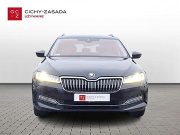 Skoda Superb III Kombi Facelifting 2.0 TSI 190KM 2021 Skoda Superb SalonPL Combi Style TSI 190KM DSG7 ACC Pakiety Matrix Alcanta, zdjęcie 1