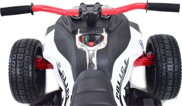 ЧЕТЫРЕХМОТОРНЫЙ 3-КОЛЕСНЫЙ АККУМУЛЯТОРНЫЙ ДВИГАТЕЛЬ 2x 45 Вт ПУЛЬТ ДИСТАНЦИОННОГО УПРАВЛЕНИЯ