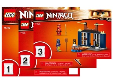 LEGO INSTRUKCJA z zestawu 71749 (170g)