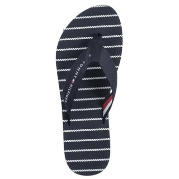 Buty Japonki Tommy Hilfiger Rope Sandal Granatowe