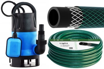 POMPA ZATAPIALNA DO WODY CZYSTEJ 750W IBO IP 750 Z PŁYWAKIEM WYDAJNA +20m