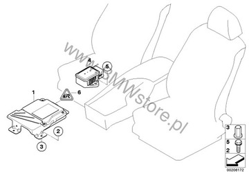 BMW E60 E61 E63 КОНТРОЛЛЕР АКТИВНОГО РУЛЕВОГО УПРАВЛЕНИЯ 1277022056