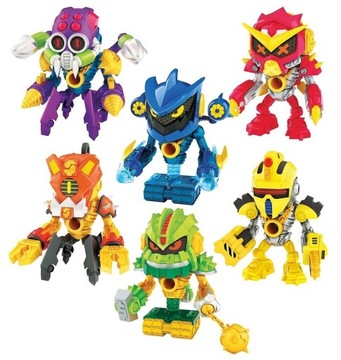 TREASURE X ROBOTS ЗОЛОТОЙ РОБОТ 15 УРОВНЕЙ COBI