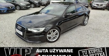 Audi A6 C7 Limousine 2.0 TFSI 180KM 2013 Audi A6 Limousine 2.0T 180km S-line Automat Bixenon Led Navi Super Stan GW