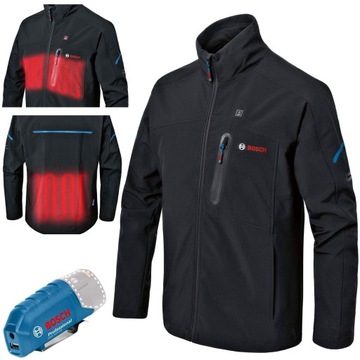 Kurtka ogrzewana GHJ 12+18V BOSCH Unisex rozmiar L