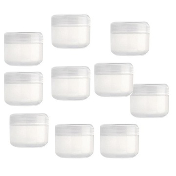 30 opakowań pustych, szczelnych kremowych emu